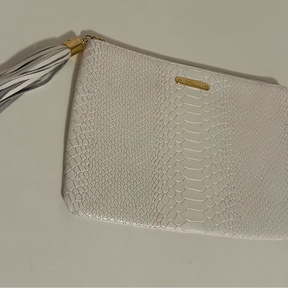 GiGi New York All-In-One Python-Embossed Leather Clutch - Picture 3 of 11